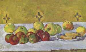 Pommes et biscuits (vers 1880) - Cézanne