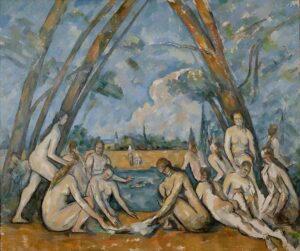 Les Grandes Baigneuses (1898–1905) Paul Cézanne