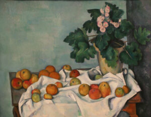 Nature morte aux pommes (vers 1895) - Cézanne