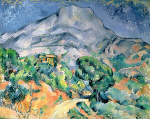 La montagne Sainte Victoire cézanne