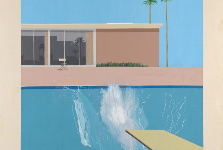 A Bigger Splash de David Hockney