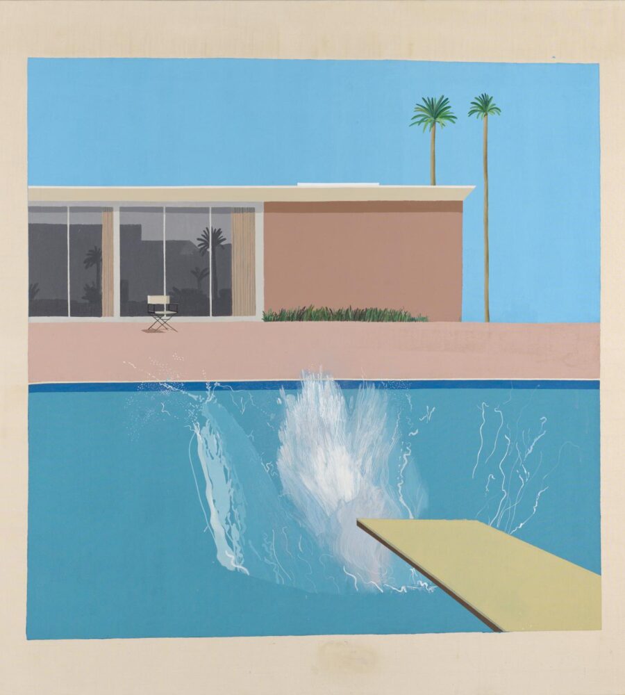 A Bigger Splash de David Hockney