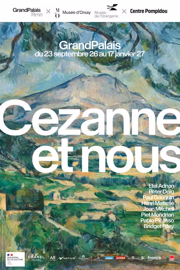 Cézanne - exposition 2026 - paris Le Grand Palais