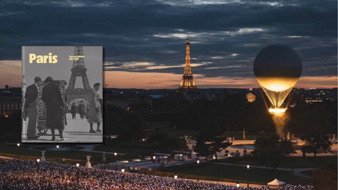 beau livre de photographies sur Paris par l'AFP