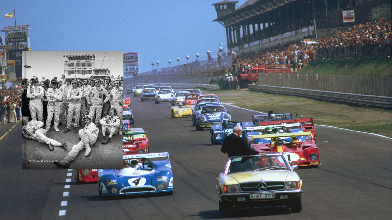 Car Racing 1973 - beau livre photos sur les courses automobiles